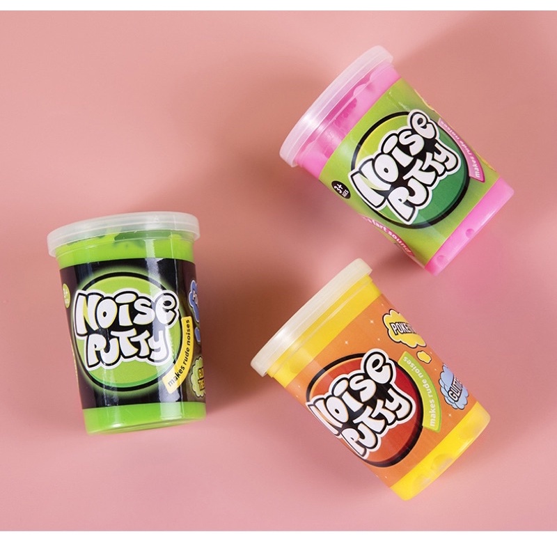 Basic Slime ( Combo 1 hộp 3 lon ) đánh rắm vui nhộn mới lạ dành cho trẻ em