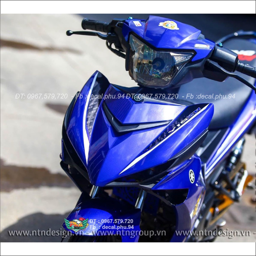 Tem rời xe Exciter 150 Y15Zr xanh Gp (A)