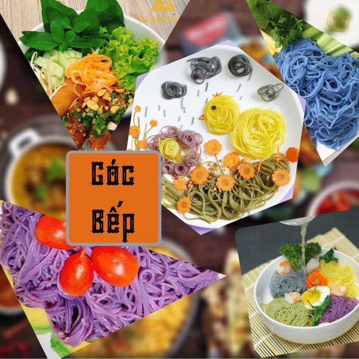 [Free Ship] Bún Khô Bí Ngô Khương Huy - Bún Gạo Bí Ngô - Chỉ 3 Phút Nấu Không Cần Ngâm  - Bún Sạch Khương Huy Hộp 300g