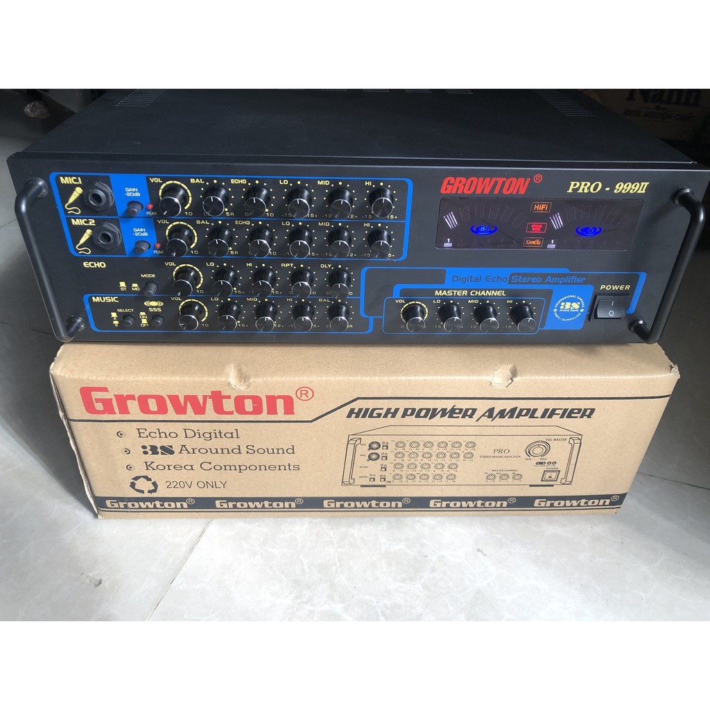 Amply Bluetooth Growton Pro-999II 12 sò