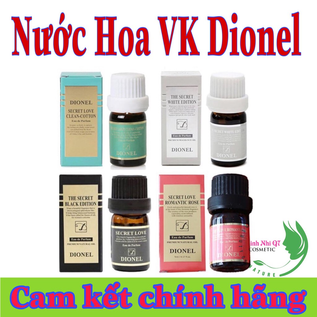 🦋🦋🦋 Nước hoa vùng kín Dionel Secret Love 🦋🦋🦋