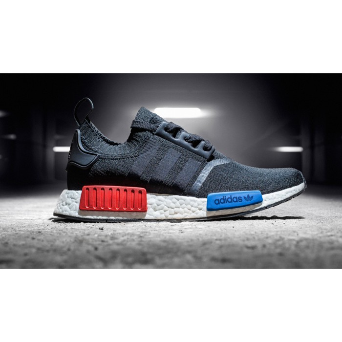 GIÀY THỂ THAO NMD Runner PK BLACK WHITE RED BLUE SNEAKER HOT | BigBuy360 - bigbuy360.vn