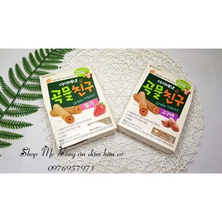 Bánh ống ngũ cốc hữu cơ Hàn Quốc cho bé từ 9m+