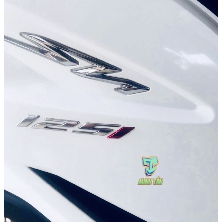 Tem zin 125i số nổi, hàng zin cao cấp sắc nét