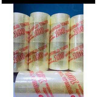1 cây Băng keo trong dán thùng 5p 100ya