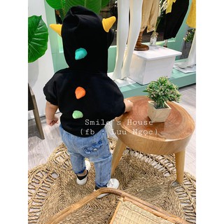 Áo hoodie sừng khủng long dành cho bé trai