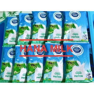 Combo 10 bịch sữa cô gái hà lan có đường 220ml