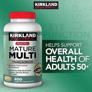 MATURE MULTI Vitamins & Minerals ADULT 50+ của KIRKLAND của Mỹ