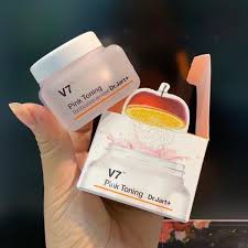 Kem dưỡng da cao cấp V7 Pink Toning and Toing Light Dr.Jart - mini 15 ml, 50ml