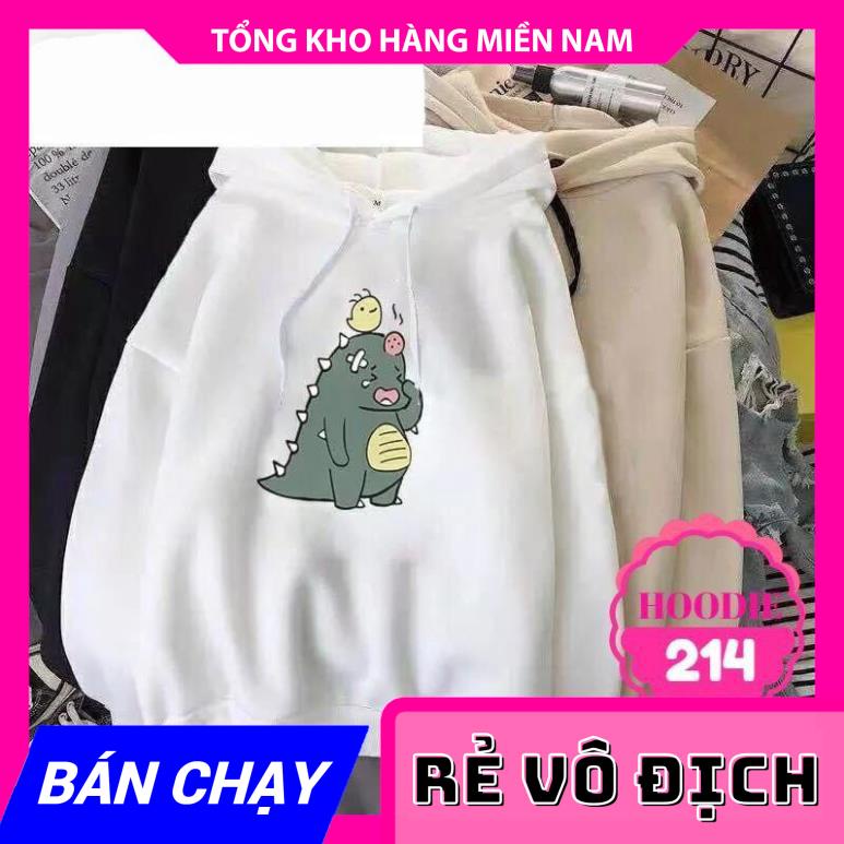 ÁO HOODIE IN HÌNH XINH XẮN AHD214 ⚡FREESHIP⚡100% ẢNH THẬT⚡ ÁO KHOÁC NỈ ⚡ ÁO SWEATER  MY