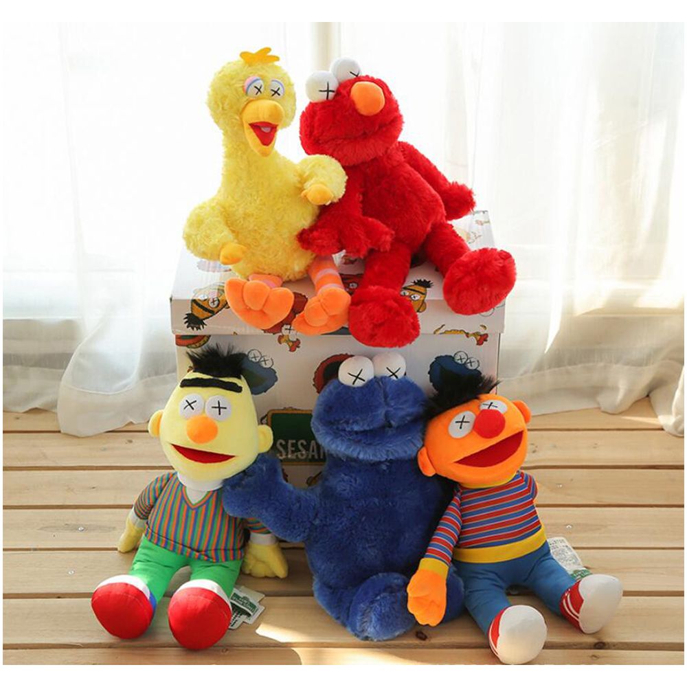 Thú nhồi bông hình chú chim hoạt hình cỡ lớn độc đáo trang trí nhà cửa