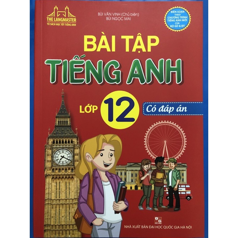 Sách - Bài tập tiếng anh lớp 12 (Có đáp án)