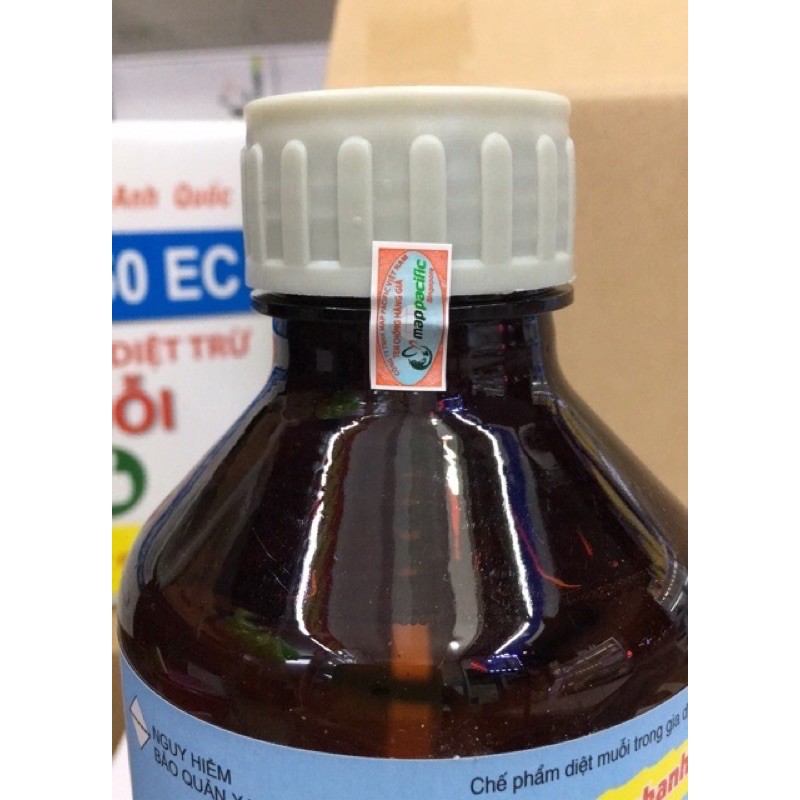 Thuốc diệt muỗi MAP PERMETHRIN 50EC (chai 1 lít)_Chế phẩm diệt muỗi trong gia dụng và y tế_ Sản phẩm của Anh Quốc