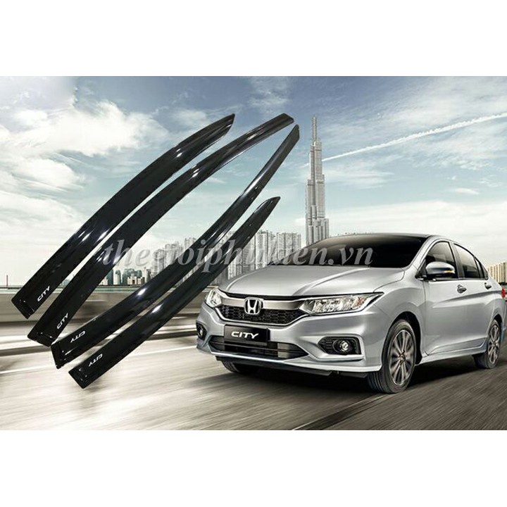 Che Mưa Honda City 2018-2021 Nhựa Đen Cao Cấp, Bộ Vè Che Mưa City