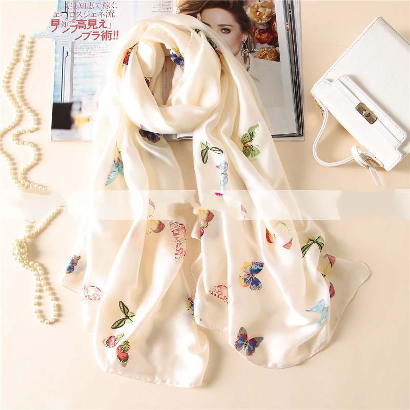 KHĂN CHOÀNG CỔ LỤA THỜI TRANG CAO Cấp 16