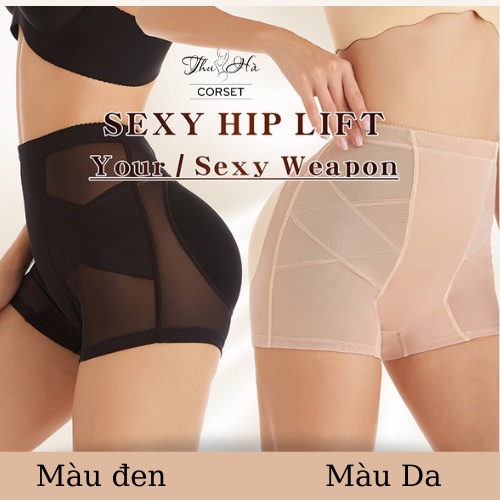 Quần độn mông và hông mới cạp thấp, thông hơi, thoáng khí hàng cao cấp