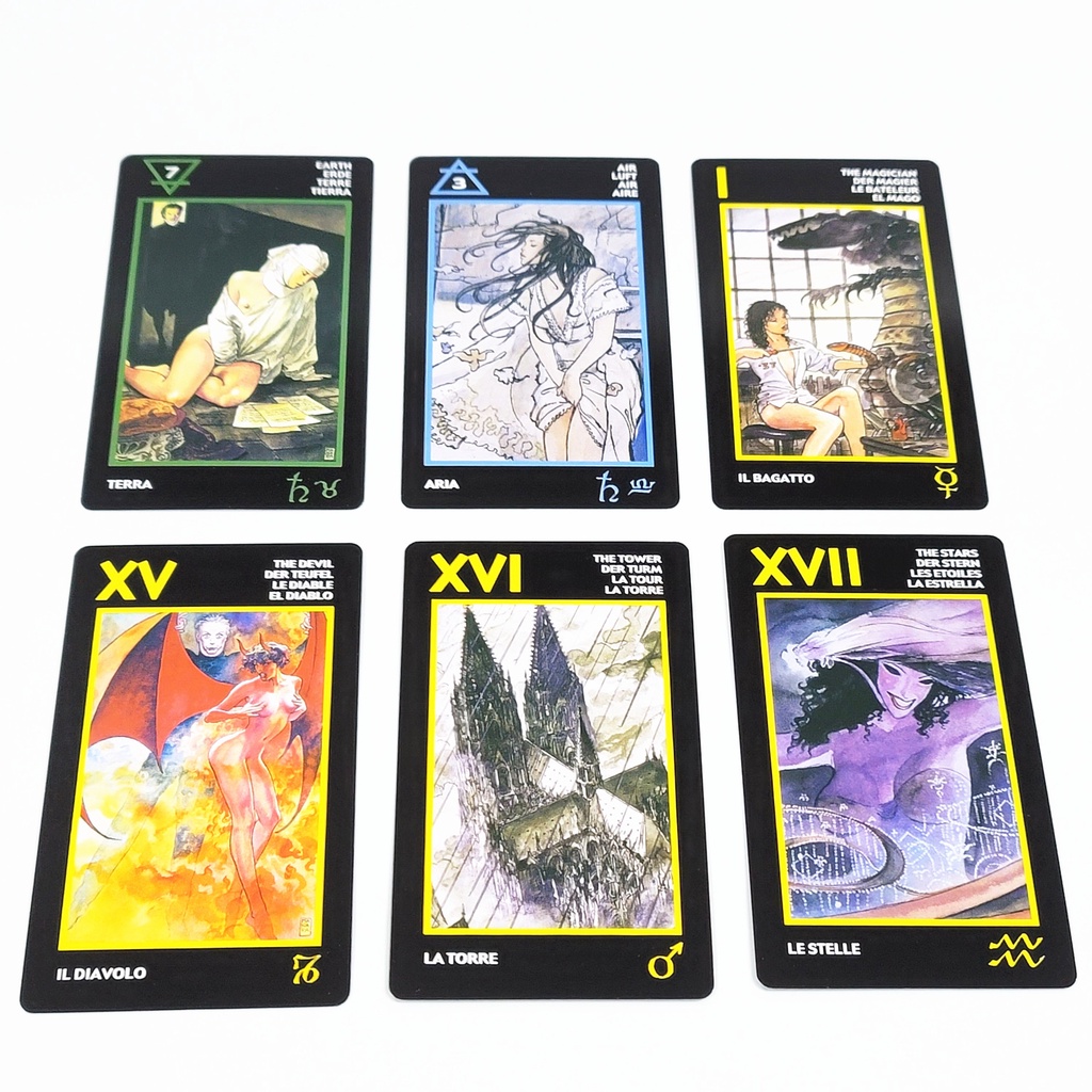 (Size Gốc) Bộ Bài Manara: Erotic Tarot M3
