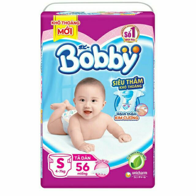 Tã dán bobby S56, xs 72