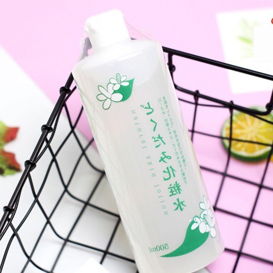 Toner Dokudami Chinoshio Natural Skin Lotion Nước Hoa Hồng Chiết Xuất Từ Lá Diếp Cá 500ml
