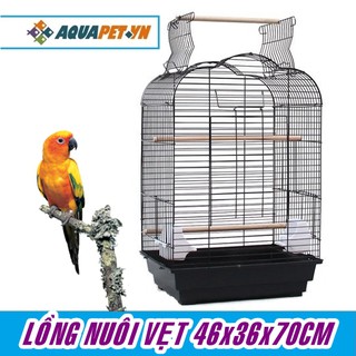 Lồng nuôi vẹt 46x36x70cm