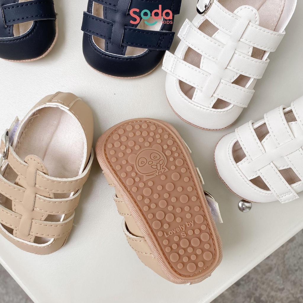 Sandal cho bé thiết kế rọ mềm, lót vải êm SODA KIDS phong cách Hàn Quốc
