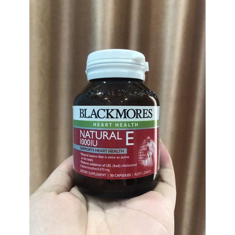 Vitamin E Blackmores 30v &lt;Chính hãng&gt;