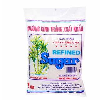 Đường kính trắng xuất khẩu gói 1kg