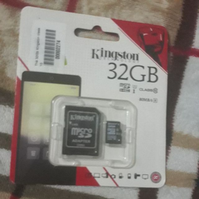 Thẻ nhớ Kingston 32Gb micro SD 10