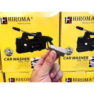 Kết nối nhanh đuôi đực dùng để bấm vào đầu dây áp lực máy rửa xe 3kw trở lên