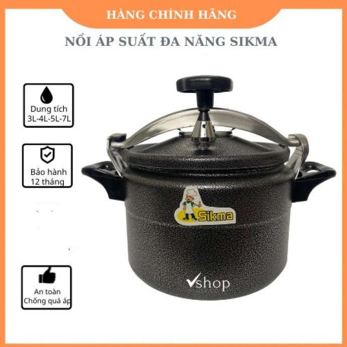 Nồi áp suất ga Sikma 18-20-22-24