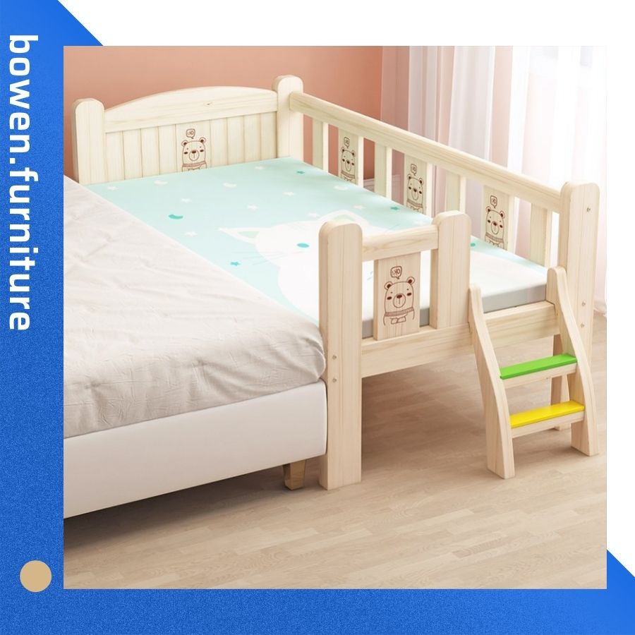 Giường Ghép Cho Bé ( Chất Liệu Gỗ Thông Bào Mịn ) - Giường Ngủ Trẻ Em Cao Cấp Kích Thước 150x70x40