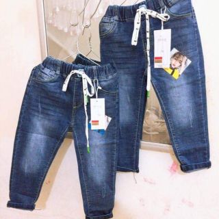 Combo 2 quần jean cho be gái hang quảng châu cao cấp