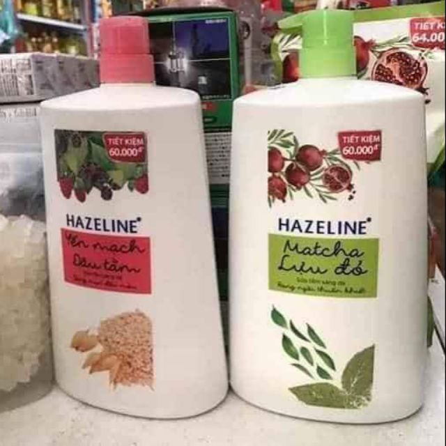 Sữa tắm hazeline