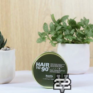 Sáp vuốt tóc Hair To 90 Xanh Kanfa 100ml | Sáp vuốt tóc Kanfa chính hãng