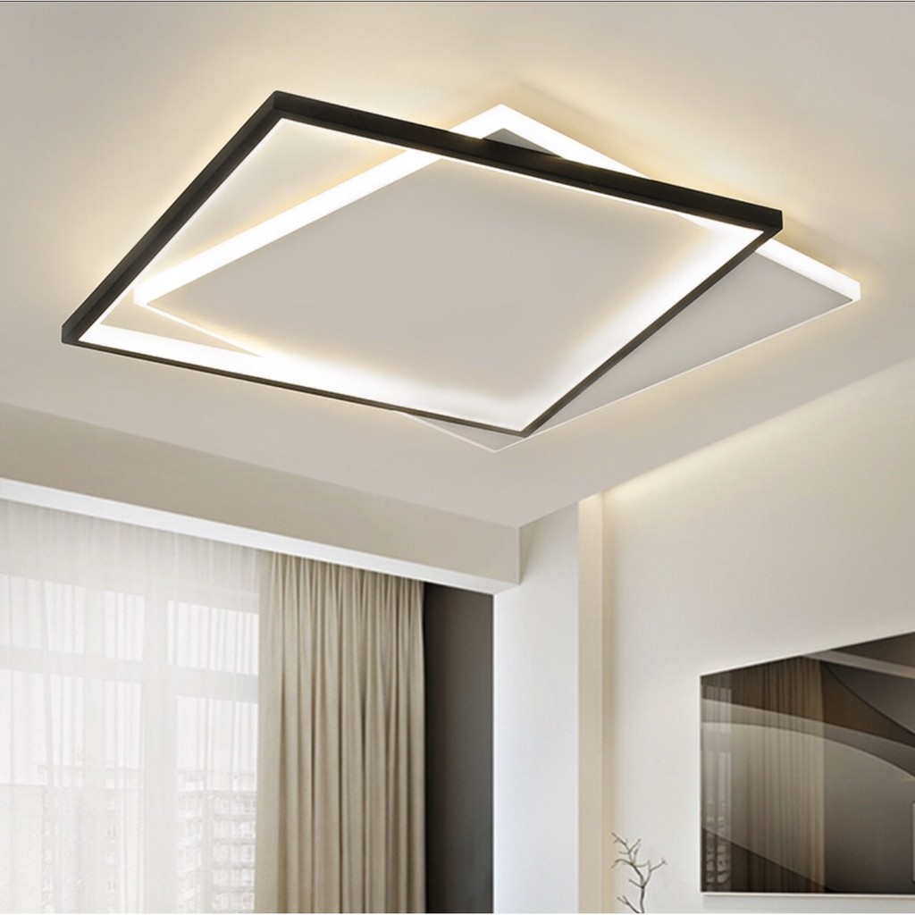 Đèn led ốp trần phòng khách đẹp