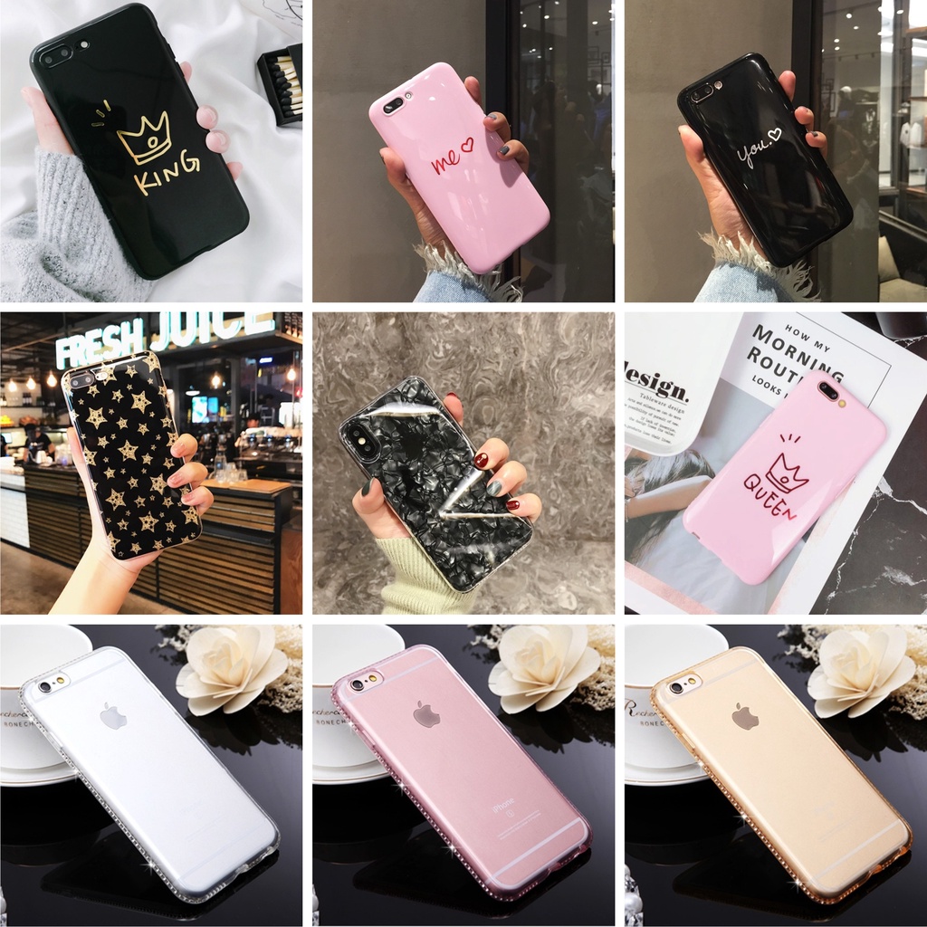 [Iphone 6plus/6s plus] Ốp Lưng Điện Thoại Giá Rẻ Nhiều Mẫu [10k]