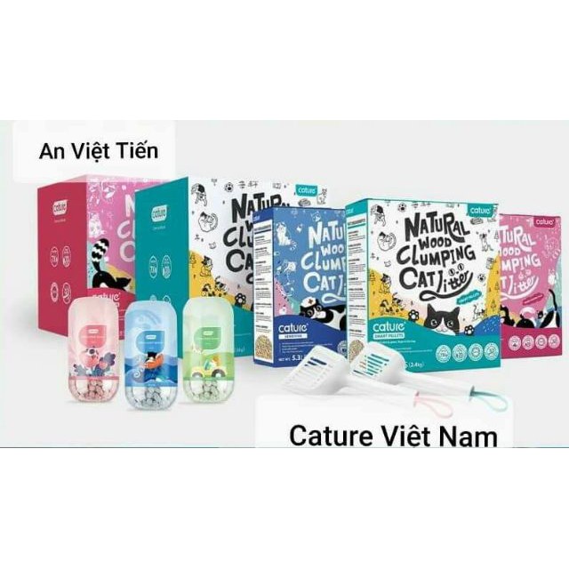 Cát Gỗ Vệ Sinh Cho Mèo Natrural Cature