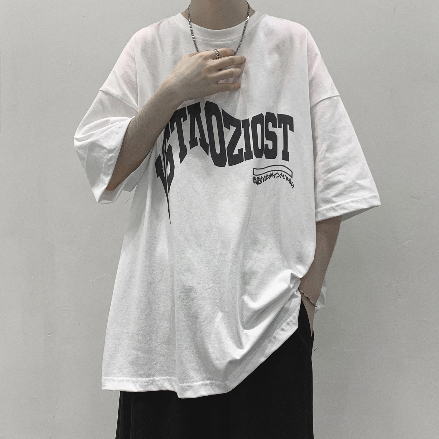 Áo Thun Nam Tay Ngắn In Chữ Trẻ Trung Thời Trang M-3Xl Với 5 Màu Tùy Chọn | BigBuy360 - bigbuy360.vn