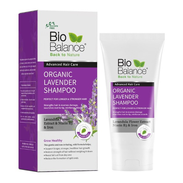 Dầu Gội Chiết Xuất Tự Nhiên Giúp Mọc Tóc,Giảm Rụng Tóc,Phục Hồi Tóc Nhanh-Bio Balance Organic Natural Thổ Nhĩ Kỳ 330ml