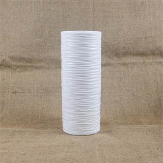 Bình hoa gốm sứ bát tràng trắng cao cấp