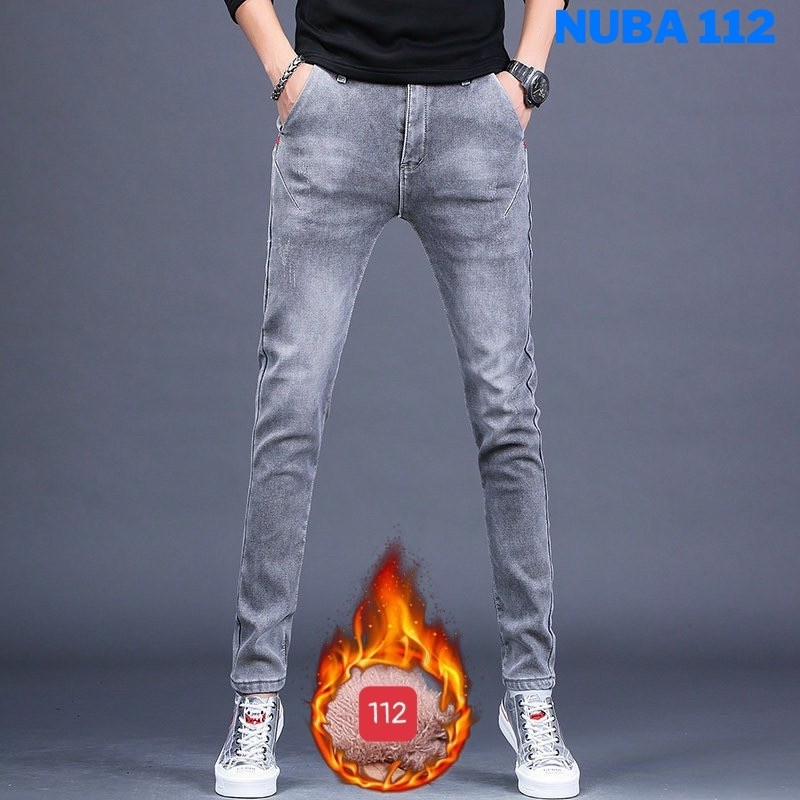 Quần jean nam cao cấp đẹp giá rẻ quần bò nuba 112 | BigBuy360 - bigbuy360.vn