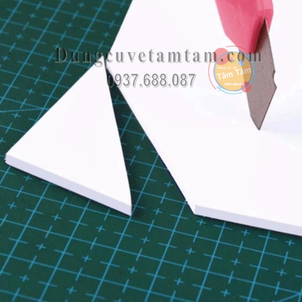 [ TÂM TÂM ]-Bìa Mô Hình Foam, Tấm Fomex,Tấm PVC Foam làm mô hình dày 2mm/3mm/5mm/8mm-Size A2 40x60c-Ship hỏa tốc -