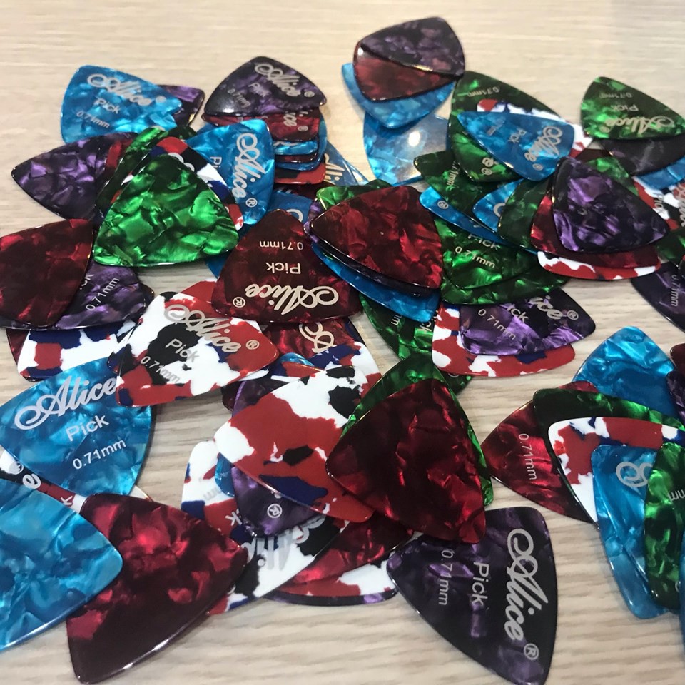 phím gẩy đàn guitar pick gẩy, móng gẩy đàn guitar