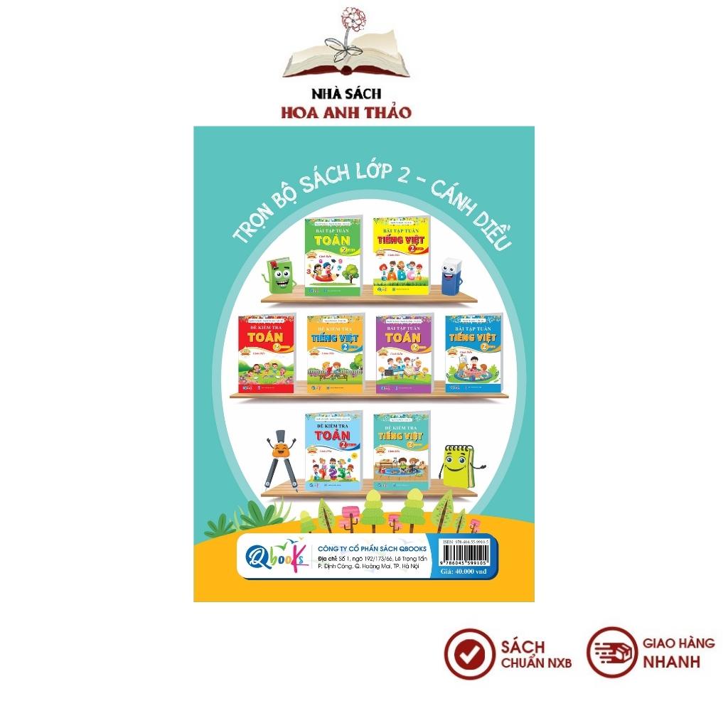 Sách - Bài tập tuần tiếng việt và đề kiểm tra tiếng việt lớp 2 học kỳ 2 Cánh diều