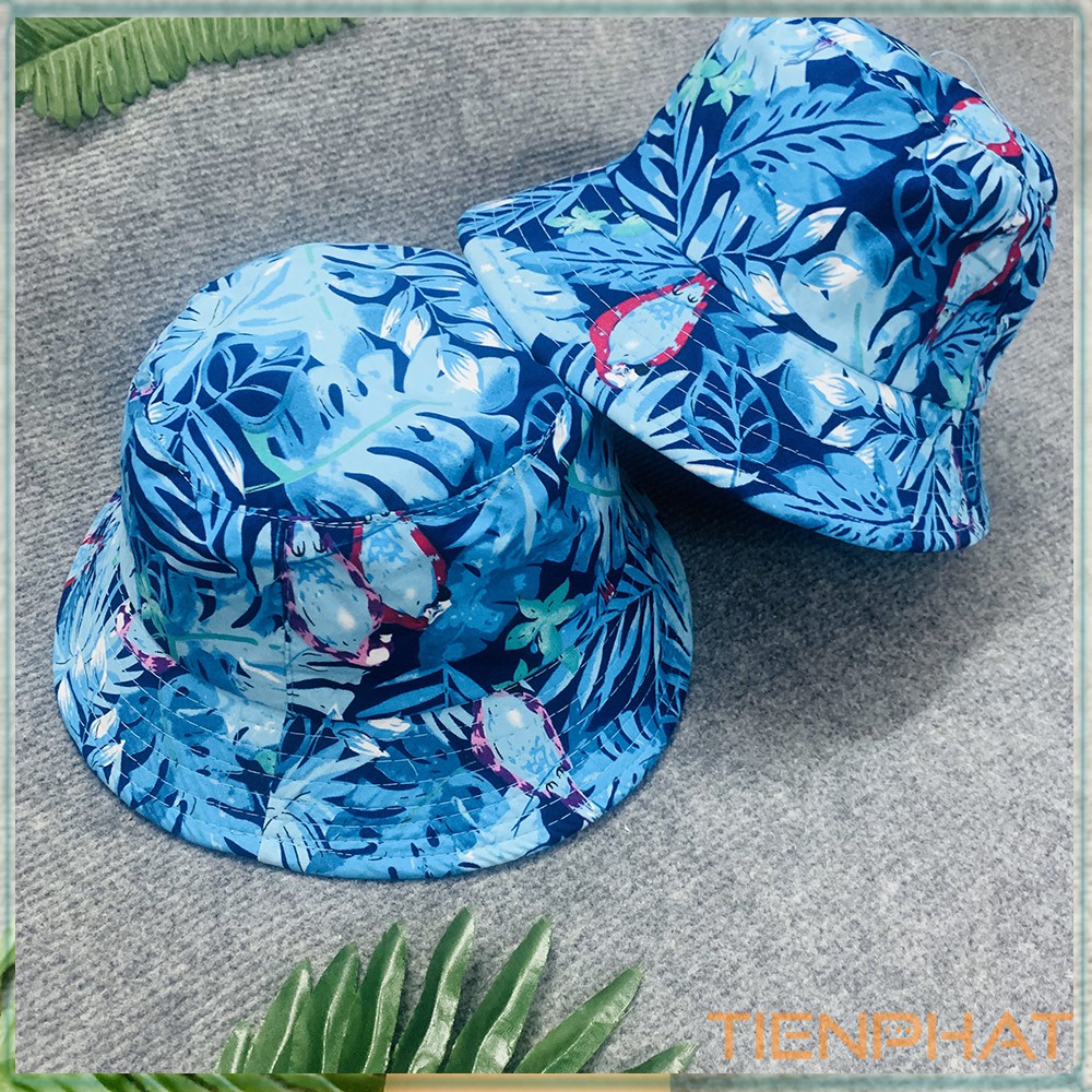 Nón bucket - Mũ tai bèo lá xanh siêu xinh unisex (Ảnh thật)