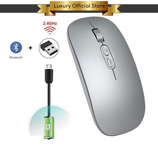 Chuột không dây wireless bluetooth M103 tự sạc cho laptop macbook ipad