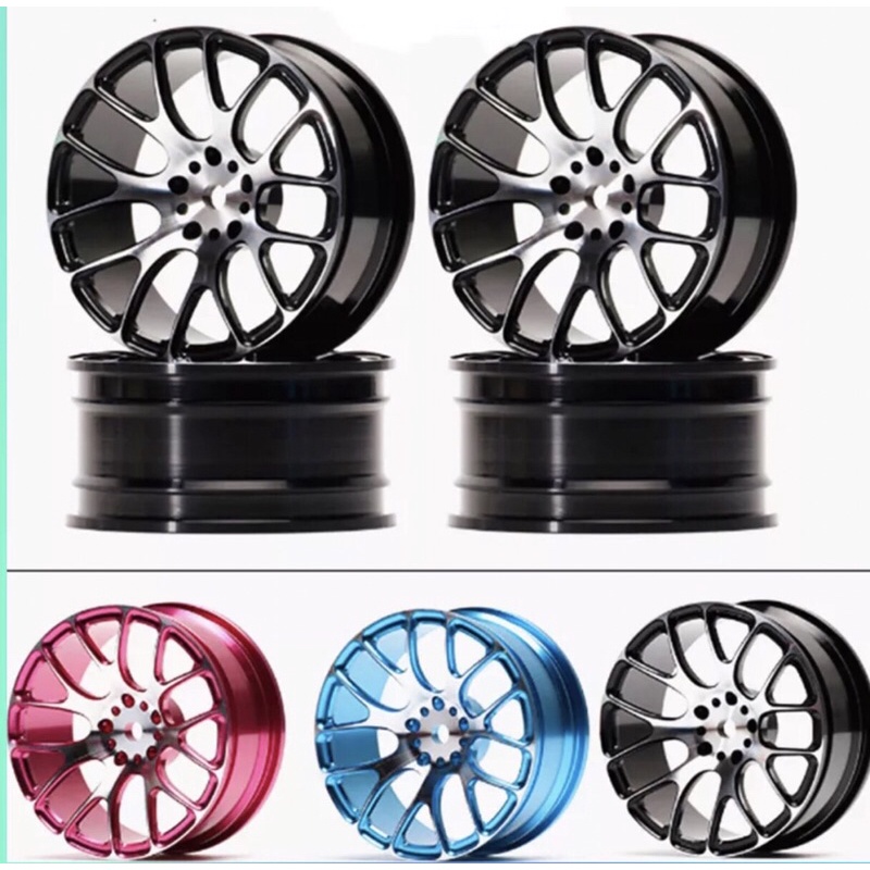 Bộ 4 vành mâm kim loại hsp 94123,MN99 D90 MN86 MN86ks