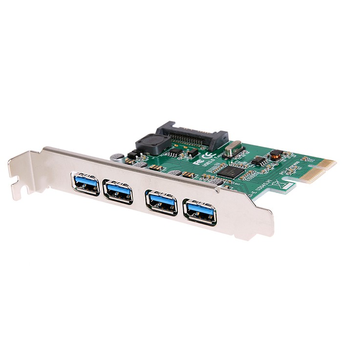 Card chuyển đổi PCI-E to 4 USB 3.0 Chipset NEC720201