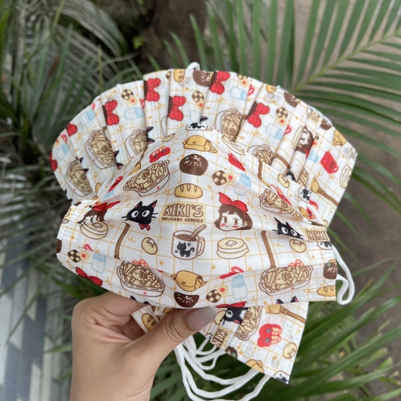 Khẩu Trang Cao Cấp Garcotex Hoạ Tiết Hoạt Hình Siêu Yêu - Made In Việt Nam