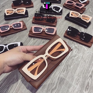 Kính mắt mèo đi biển thời trang hot trend gọng nhựa siêu sang